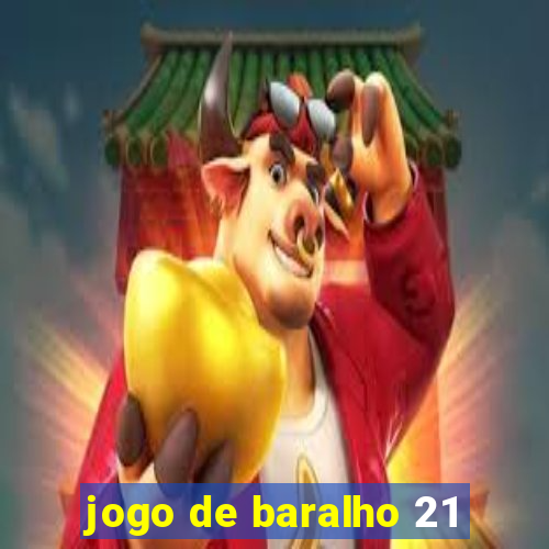 jogo de baralho 21