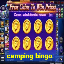 camping bingo