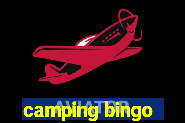 camping bingo