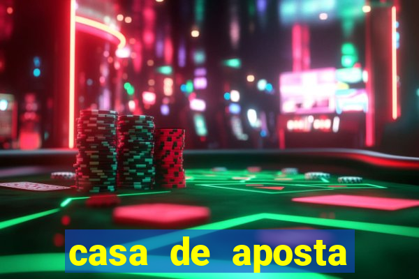 casa de aposta cartao de credito