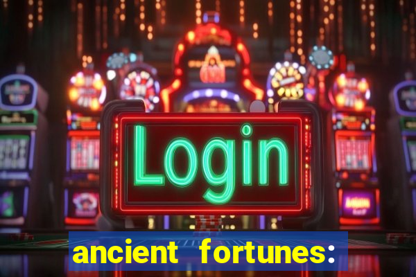 ancient fortunes: poseidon megaways