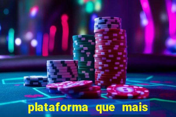 plataforma que mais paga no fortune tiger