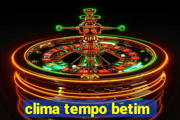 clima tempo betim