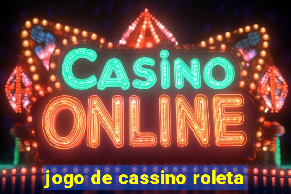 jogo de cassino roleta