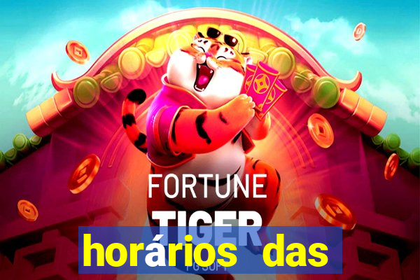 horários das plataformas de jogos