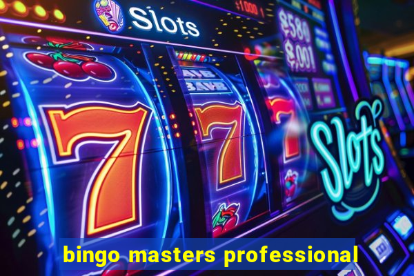 bingo masters professional