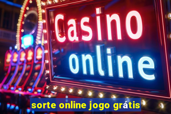 sorte online jogo grátis