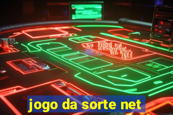 jogo da sorte net