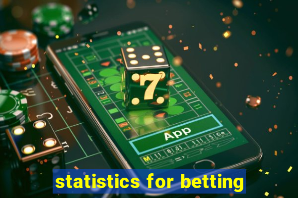 statistics for betting