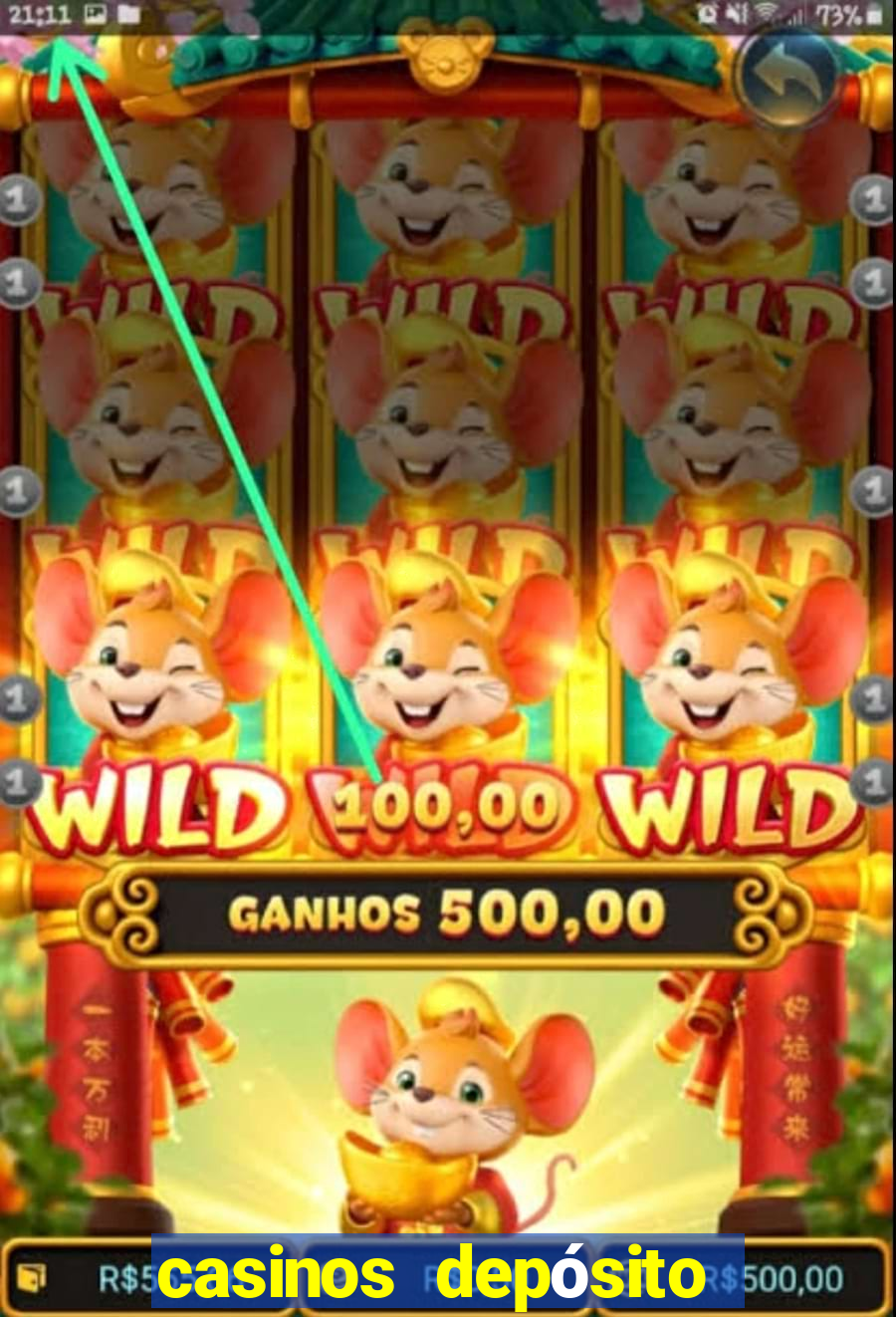 casinos depósito mínimo 1 euro