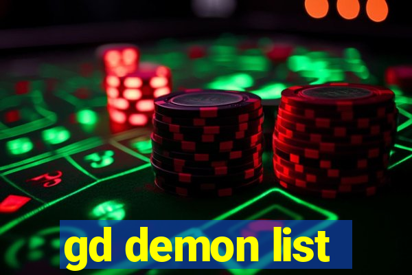 gd demon list