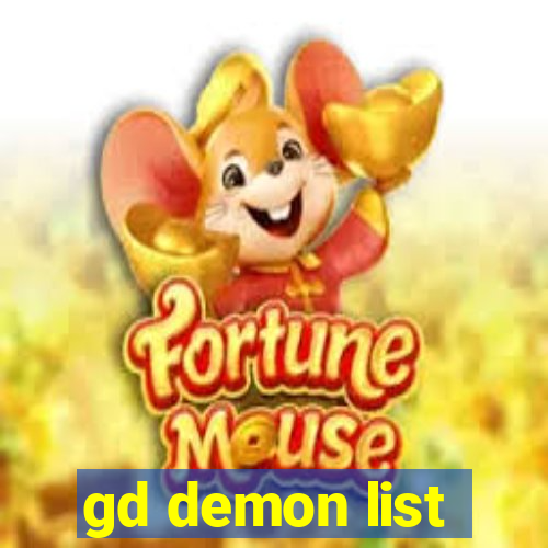 gd demon list