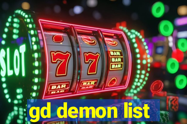 gd demon list