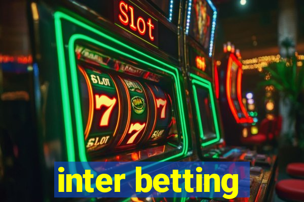 inter betting