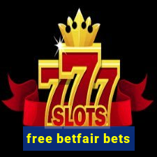 free betfair bets