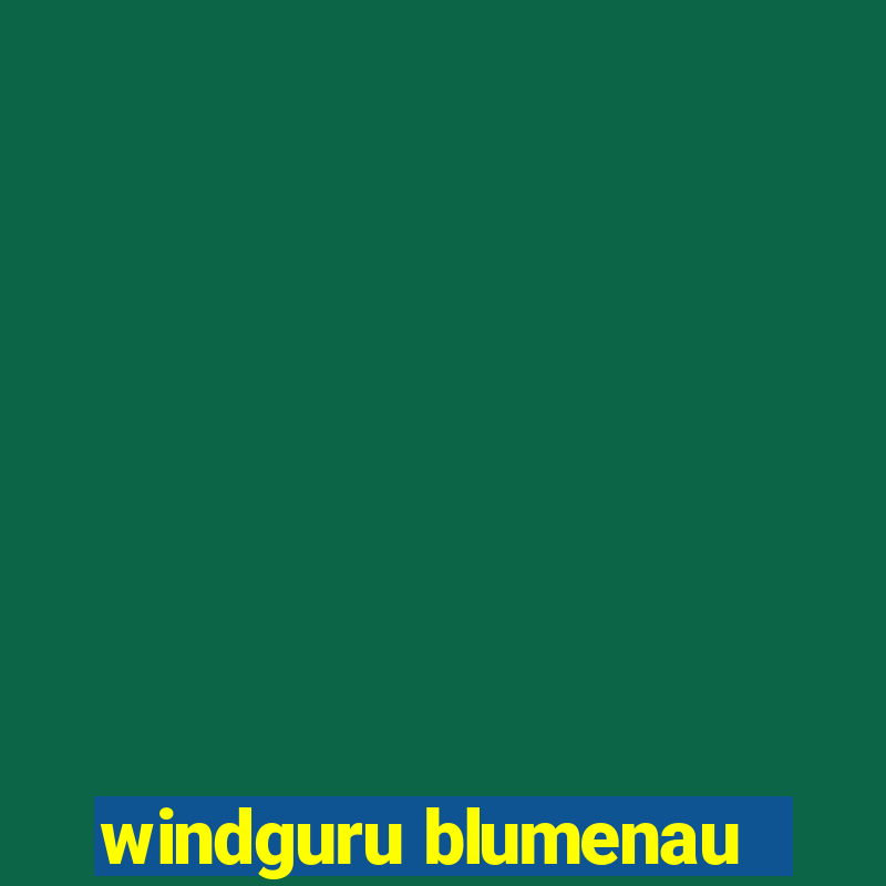 windguru blumenau