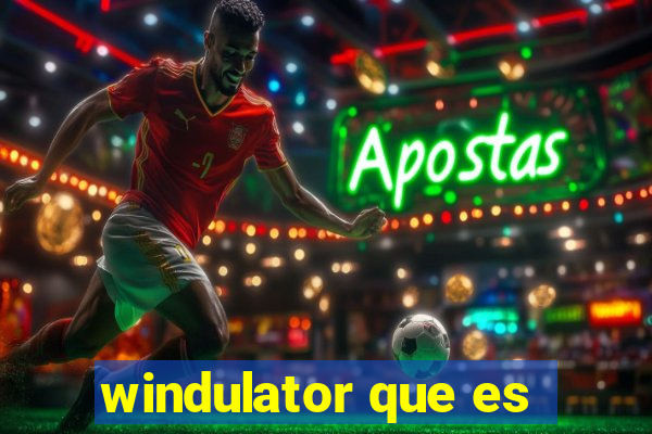 windulator que es