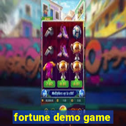 fortune demo game