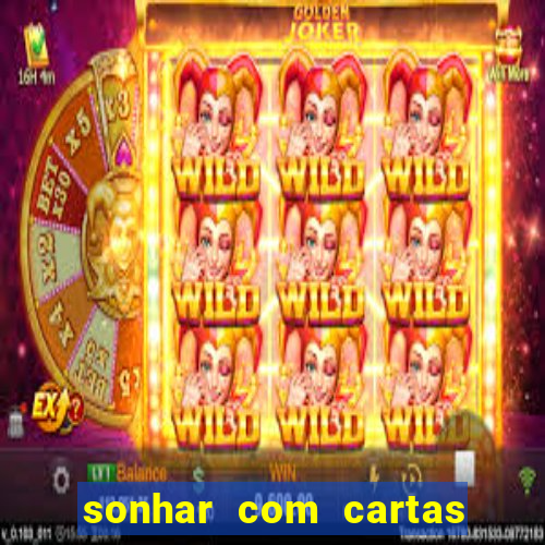 sonhar com cartas de baralho no chao