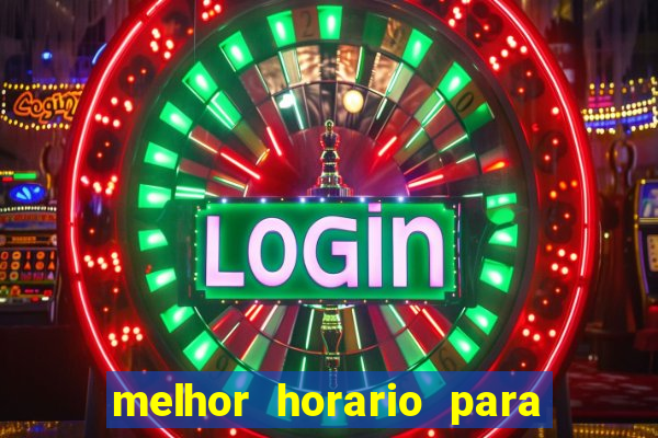 melhor horario para jogar fortune mouse