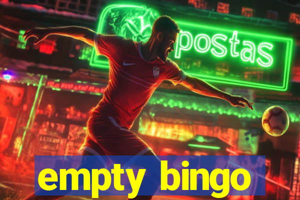 empty bingo