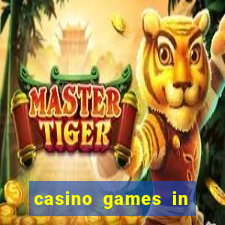 casino games in las vegas