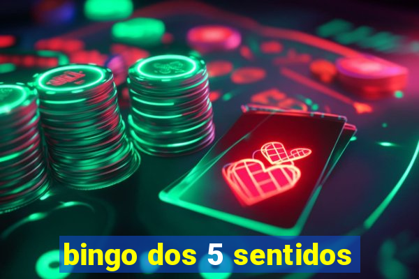 bingo dos 5 sentidos