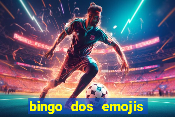 bingo dos emojis para imprimir