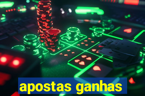 apostas ganhas