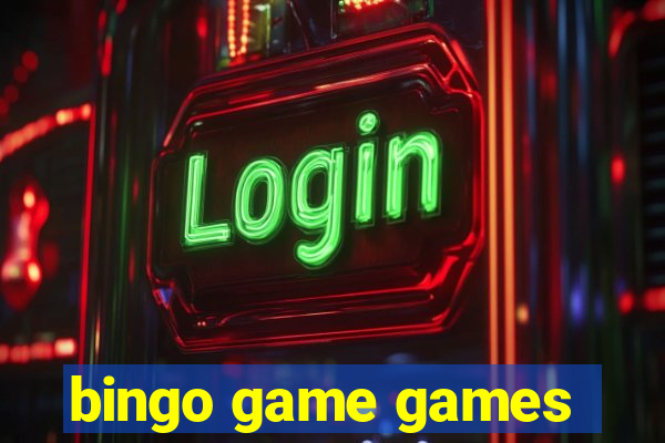 bingo game games