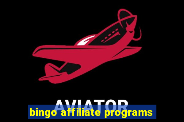 bingo affiliate programs