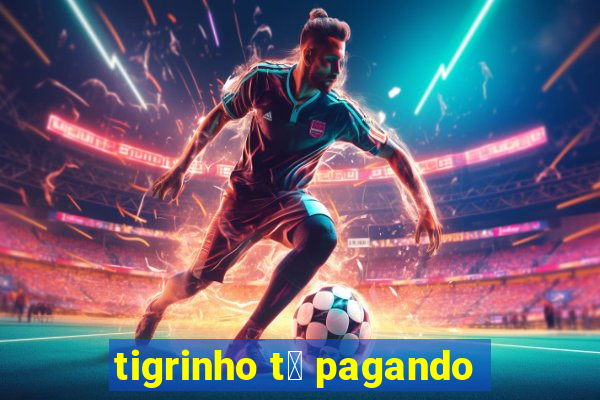 tigrinho t谩 pagando