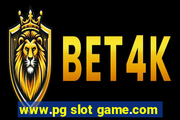 www.pg slot game.com