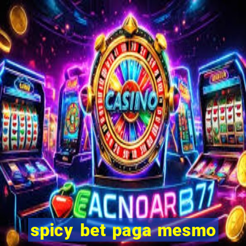 spicy bet paga mesmo