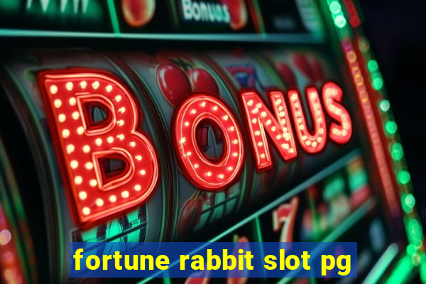 fortune rabbit slot pg