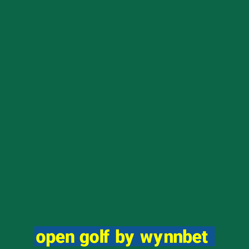 open golf by wynnbet