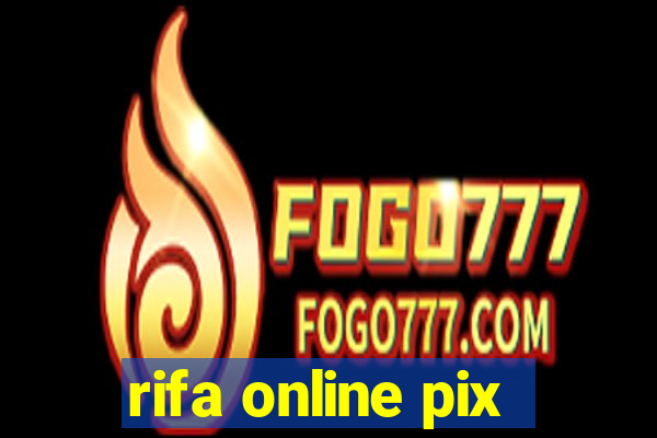 rifa online pix