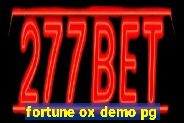 fortune ox demo pg