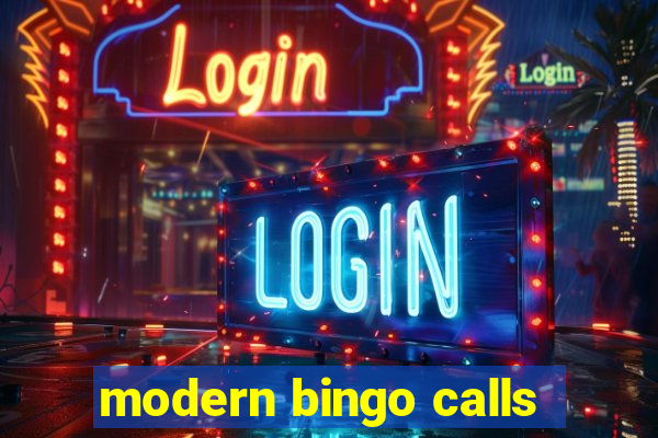 modern bingo calls