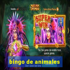 bingo de animales