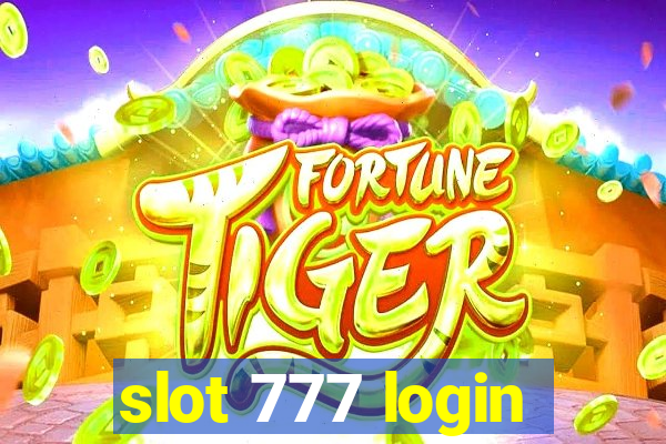 slot 777 login