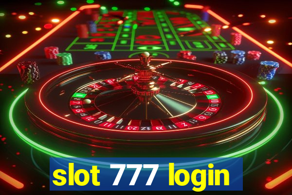 slot 777 login