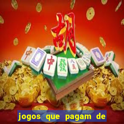 jogos que pagam de verdade no pix