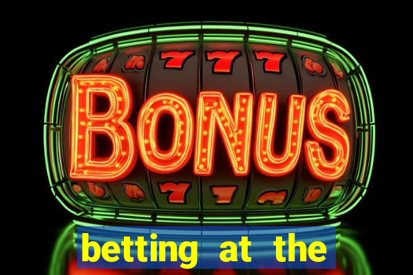 betting at the horse track