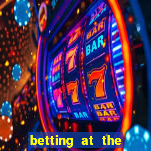 betting at the horse track