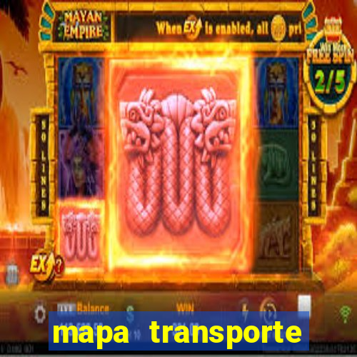 mapa transporte são paulo