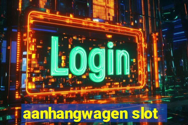 aanhangwagen slot