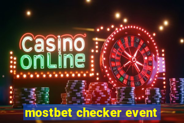 mostbet checker event