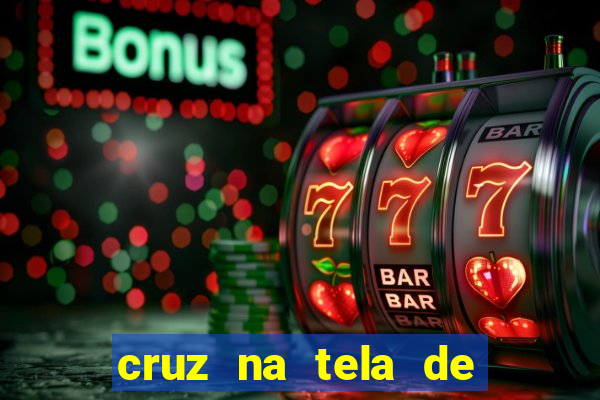 cruz na tela de cruz das