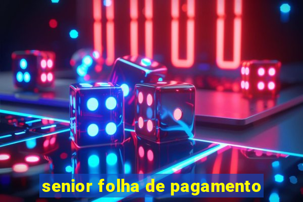 senior folha de pagamento